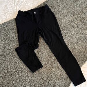 INC International Concepts Black Skinny Ponte Pants